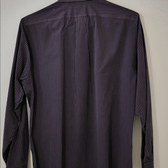 ARROW MENS FITTED DRESS SHIRT -15 1/2 -32/33 -Medium - Picture 2 of 3